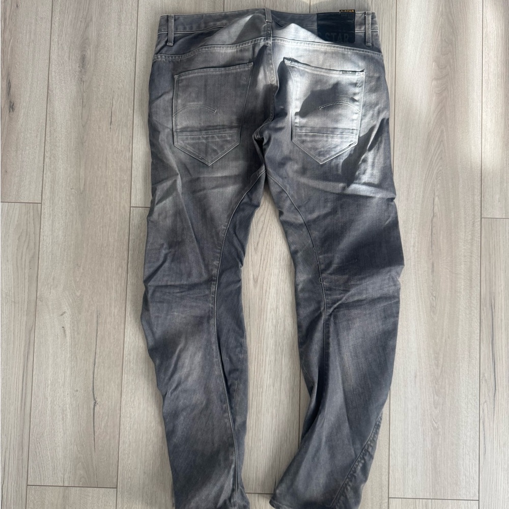 G-Star Men's Charcoal Skinny Jeans